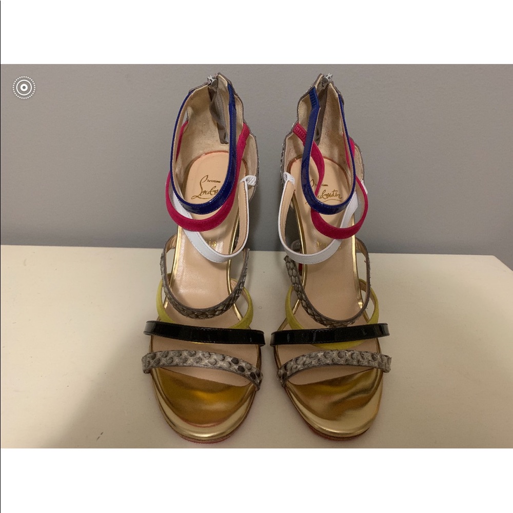 Christian Louboutin 💯authentic Sandals Sz40.5